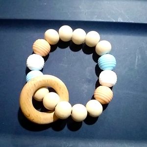 Handmade silicone bead bracelet